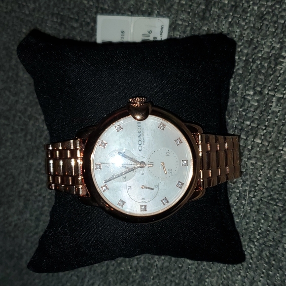 ‼️NEW‼️ COACH Arden Rose Gold Watch - Picture 5 of 11